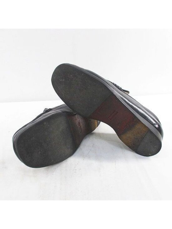 Hermes Constance Loafers Silver Black Leather main image 6